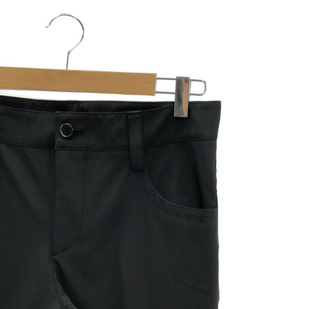 Prada - Logo Rubber Patch Slacks - S - Black - Wo… - image 2